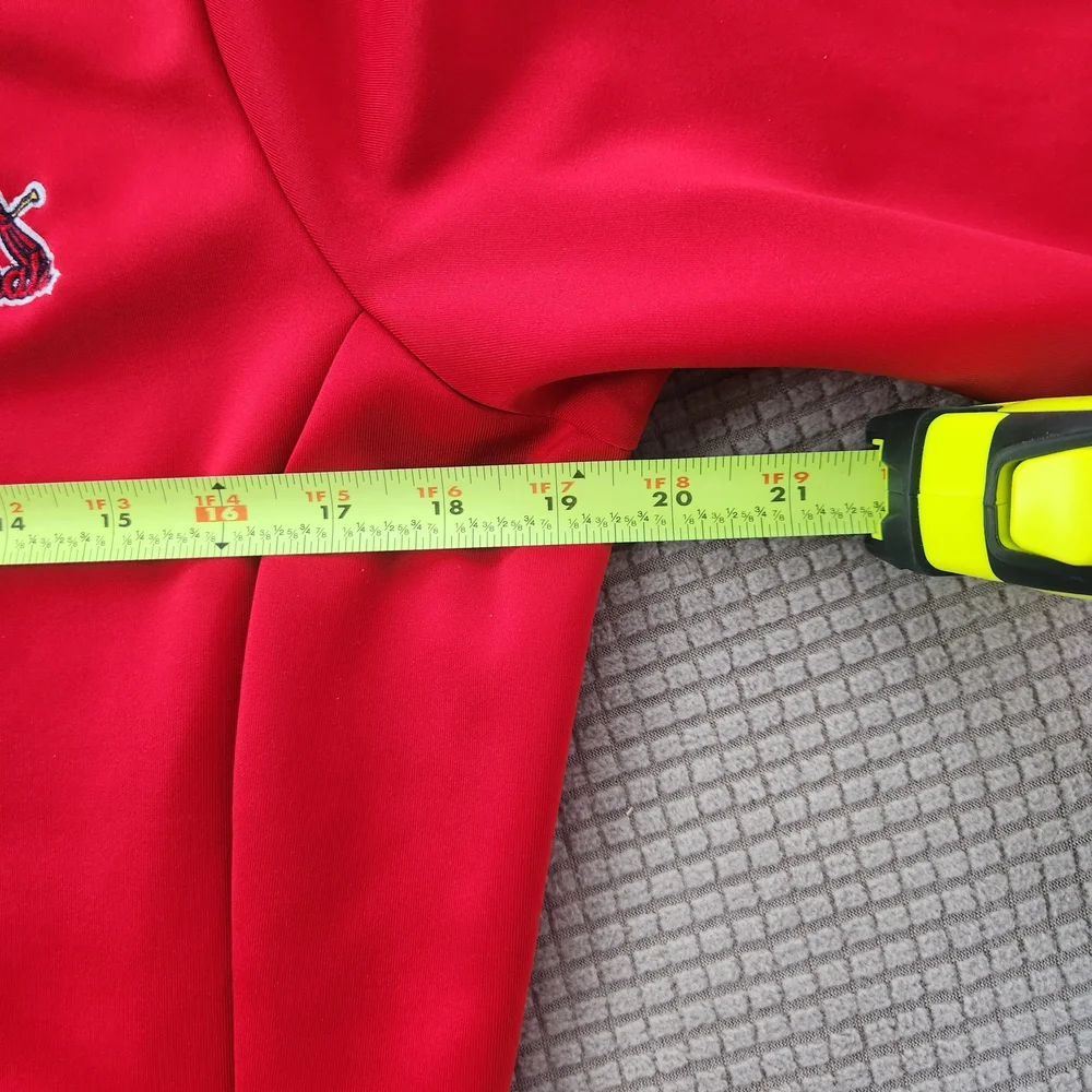 Antigua Womens Full Zip Cardinals MLB Jacket Size‎ Small Long Sleeve